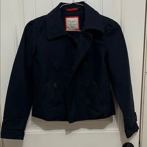 Old Navy - Navy Blue Crop Coat